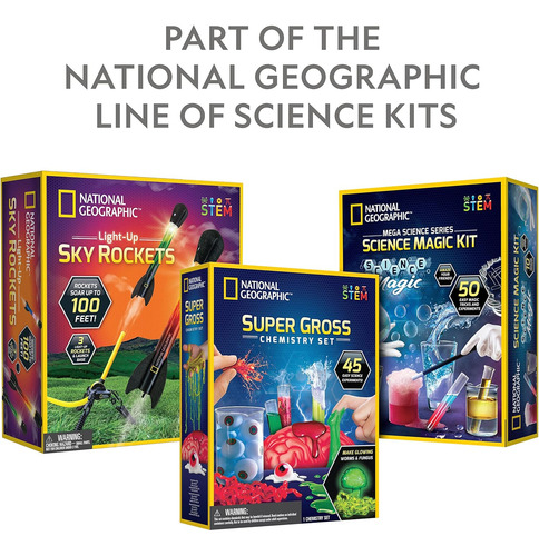 Mega Magic Set De National Geographic: Mas De 75 Juegos M...