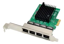 Comprar Tarjeta De Red Crystally-pcie Pcie X1 De 4 Puertos Gigabit E