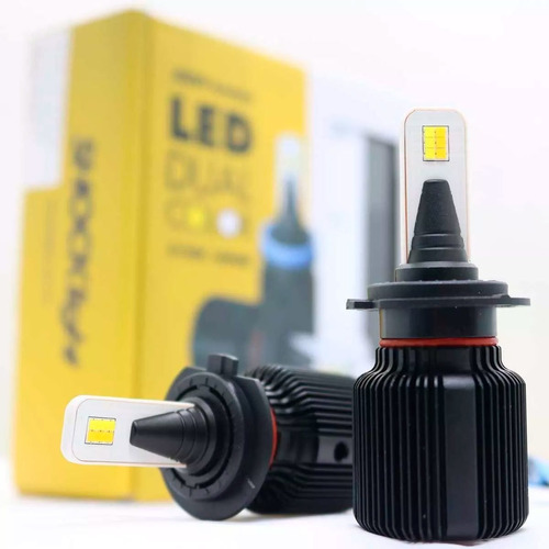 Kit Lâmpada Led Dual Color Ultra 3150k E 6000k Shocklight