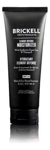 Brickell Element Defense Spf45 - Hidratante Para Hombre, Nat