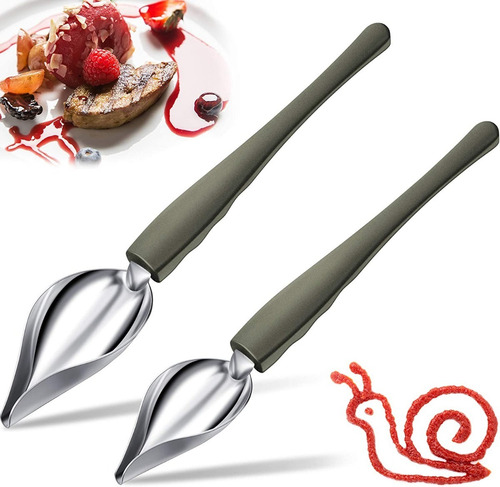 Imagen 2 de 7 de Cuchara Para Decorar Platos - Decorating Spoon