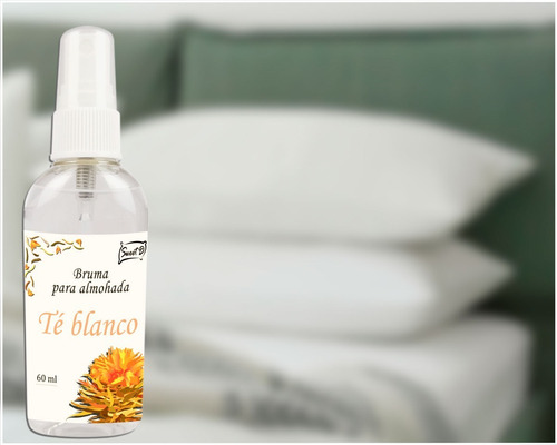 Bruma Almohada Cama Extra Descanso Relajación Te Blanco