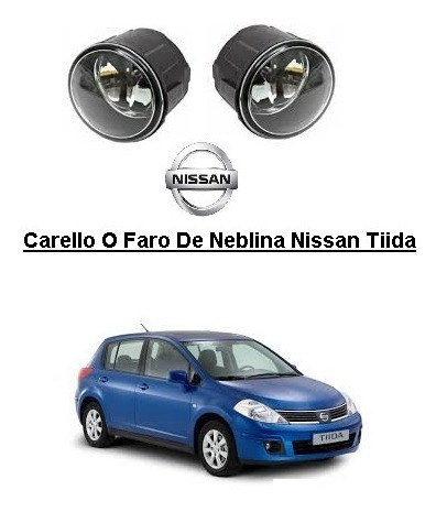 Carello O Faro De Neblina Nissan Tiida