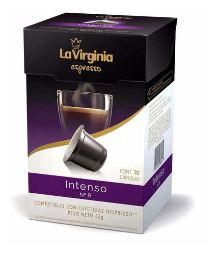 Capsulas Café La Virginia Cafeteras Nespresso Equipeshop