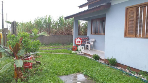 Casa Com 2 Dormitórios À Venda, 70 M² Por R$ 195.000,00 - Residencial Natureza - Balneário Arroio Do Silva/sc - Ca2120