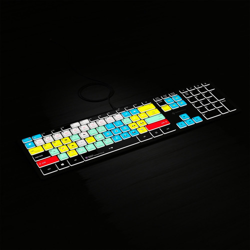 Teclado Retroiluminado Editors Keys Para Adobe Premiere Pro