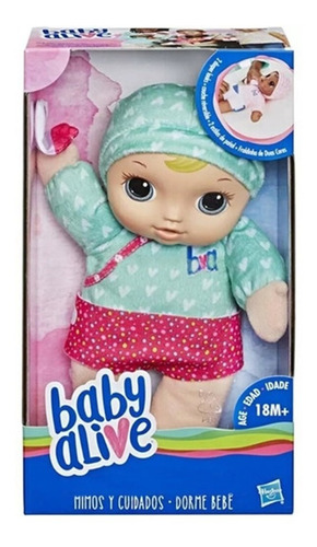 Muñeco Baby Alive Bebe Mimos Cuidados E3137 Universo Binario