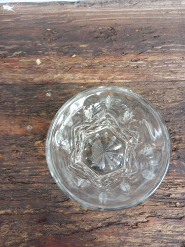 Vaso De Whisky, Cristal Tallado, Capacidad 250cc (Usado)