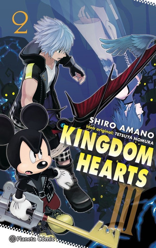 Kingdom Hearts Iii Nã⺠02, De Amano, Shiro. Editorial Planeta Comic, Tapa Blanda En Español