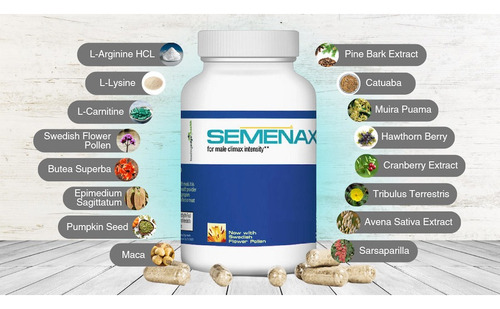 Semenax Aumenta El Volumen Del Semen Y Lapotencia 3 Pack Sabor Sin Sabor