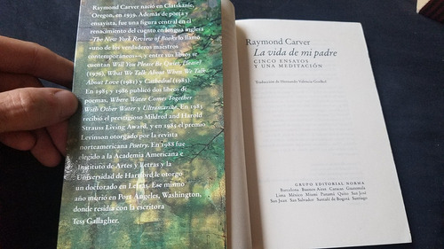 La Vida De Mi Padre Raymond Carver Norma Literatura (Usado)