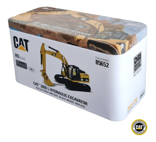Excavadora Caterpillar ® Cat ® 320d 1:87 Ho + Obsequio