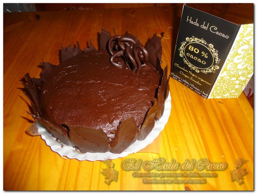 Torta Vegana Alpv 100% Cacao, Chocolate, Crema *delicatessen