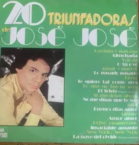 Comprar Disco José José Lp 20 Triunfadoras Vinilo De Éxitos