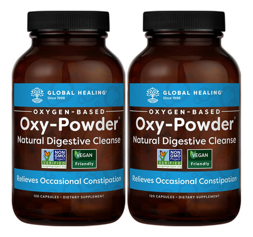Global Healing Center Oxy-powder Colon Cleanse Detox - Limpi