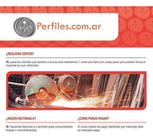 Hierro De Construcción De 10mm X 12m - Perfiles San Fernando