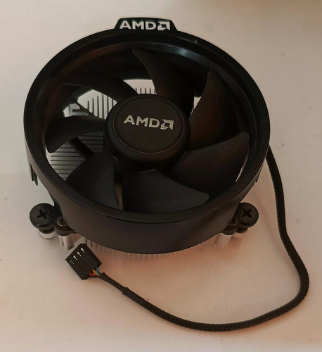 Cooler + Disipador Amd Original Amd Wraith Stealth Am5 Negro (Usado)