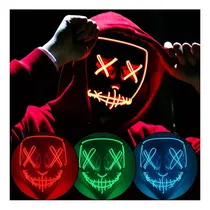 Comprar  Mascara Led Neon Purga Mascara Halloween Mascara Eventoshow