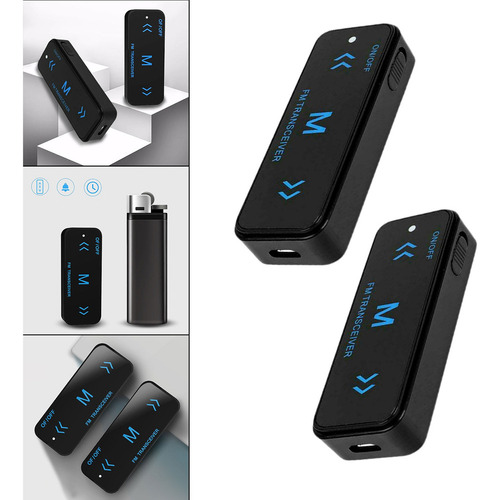 Walkie Talkie Ptt Inalámbrico Bluetooth, Radio