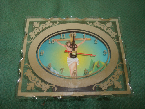 Reloj De Mesa De Luz Con Motivos Religiosos