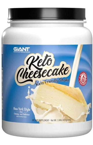 Giant Sports | Keto Cheesecake New York Style 470g 20 Serv 