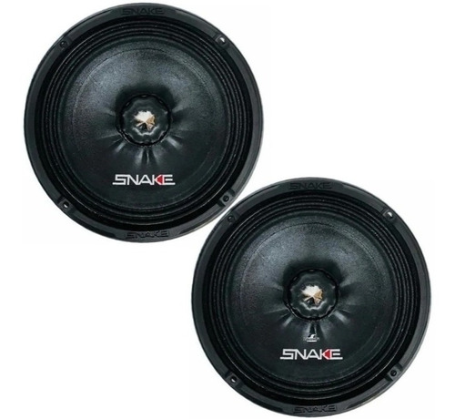 Par Alto Falante Snake 6 Polegadas Esv-200 200w Rms Cada Cor Preto