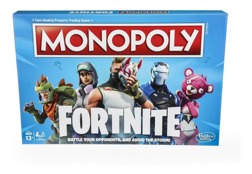 Imagen 1 de 4 de Juego de mesa Monopoly Fortnite Hasbro E6603