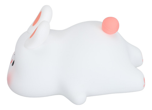 Luz De Silicona De Conejo Linda Usb Usb Recargable Lámpara