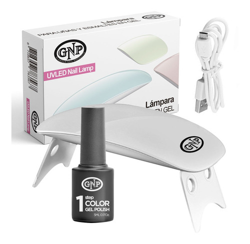 Lampara Para Uñas Uv Gnp Y Esmalte En Gel Gnp #17 Purpura