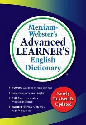 Libro Merriam-webster S Advanced Learner's English Dictio...