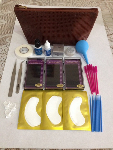 Kit Pestaña Mink 1 En 1 Profesional