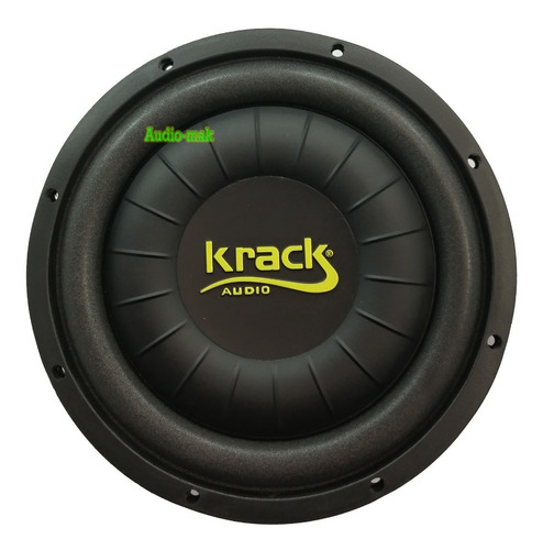 2 Subwoofer Krack 10 Plano Kws-1044dvc 200 Watts