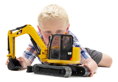 Bruder Toys - Construcción Realista Cat Mini Excavadora V...