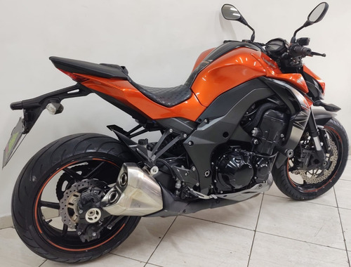 Imagem 2 de 15 de Kawasaki Z1000 Abs 2018 Laranja
