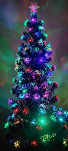 Imagen 2 de 8 de Arbol De Pascua Con Luces Led 1.20 Mt + Envio Gratis Hermoso