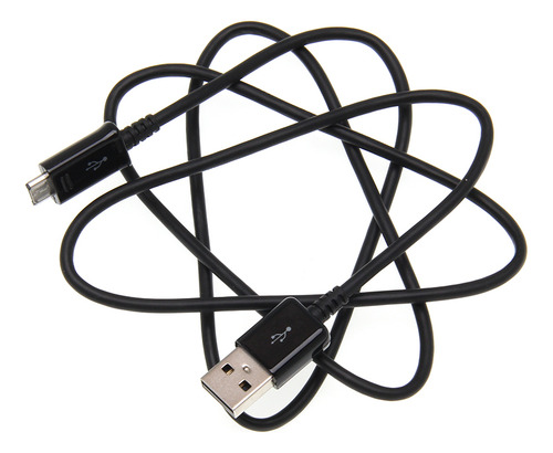 Cabo Carregador Micro Usb V8 Compatível Com Samsung Galaxy Cor Preto