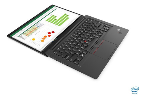 Notebook Lenovo Thinkpad E14 Intel I5 32gb Ssd 500gb W10 Pro Color Negro - Bueno (Reacondicionado)