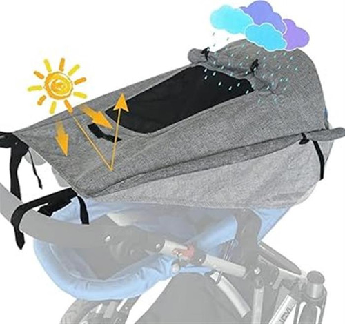 Parasol Para Cochecito Funda Universal Upf 50+ Para Cochec