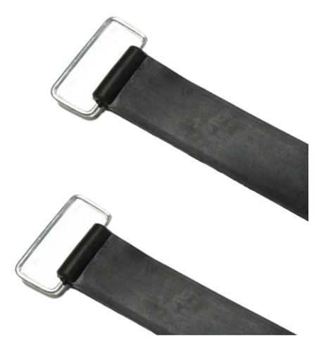 2 X 2 Correas Antideslizantes Para Batería, Banda De Goma,