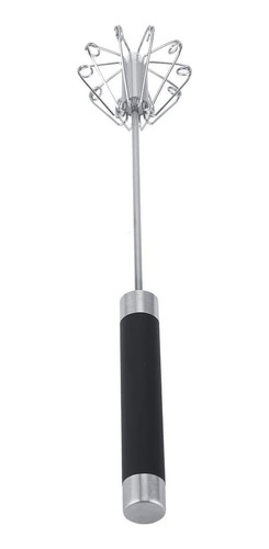 Batidor Giratorio De Acero Inoxidable Para Cocina, Batidor D