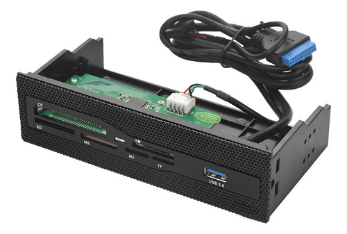 Lector De Tarjetas Interno Para Pc, Puerto Usb 3.0, M2, Sd,