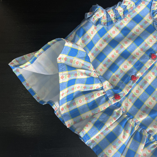 Set De 3 Piezas De Pantalones Cortos A Cuadros Con Estampado