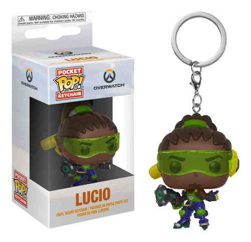 Funko Pop Keychain Lucio Overwatch Item 32796, De Funko Llc. Overwatch Editorial Funko Pop X, Tapa Blanda, Edición 1 En Inglés, 2023