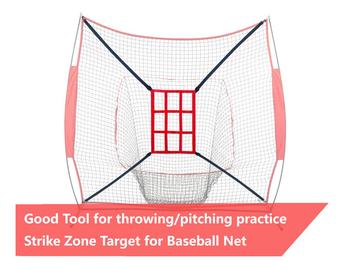 Strike Zone Target Para Red De Béisbol, Práctica De Lanzamie