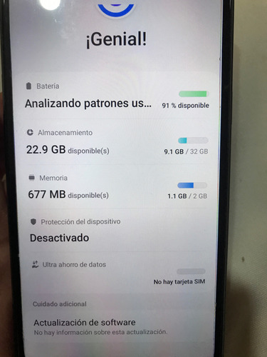 Samsung Galaxy A10s 32 Gb , 2 Ram, Liberado (Usado)