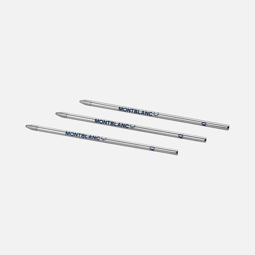 Refil Caneta Montblanc Esferográfica Mozart Azul C/3 Unid