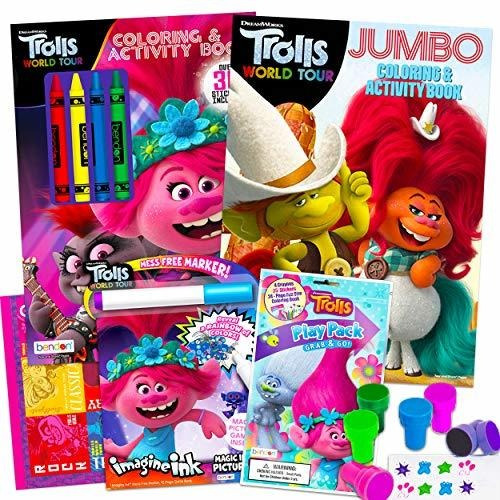 Dreamworks Trolls Coloring And Activity Set Ultimate Bu...