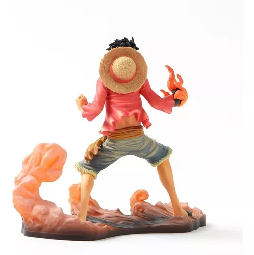 Action Figure Monkey D. Luffy Chapéu Palha One Piece Bandai