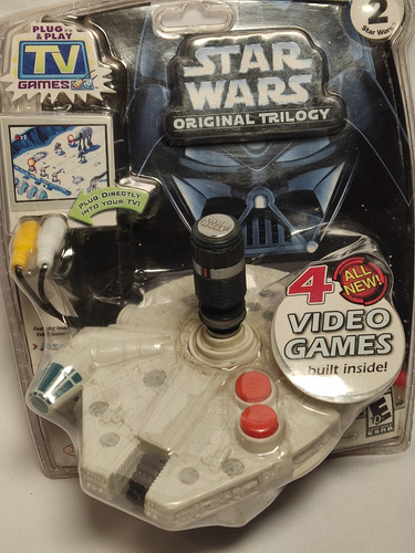 Star Wars Trilogy Tv Games Plug & Play 2006 Jakks Paciffic (Usado)