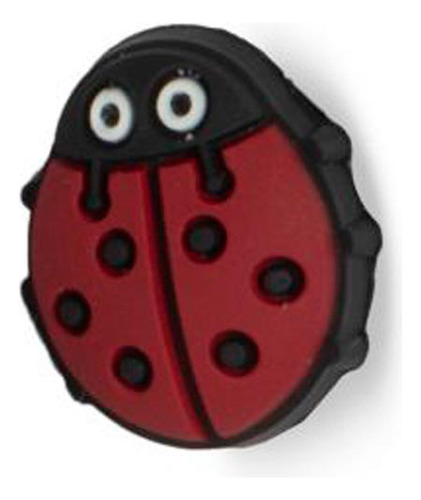 Pin Crocs Ladybug Rojo Jj deportes